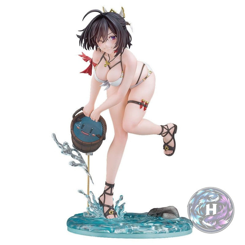 Atelier Yumia the Alchemist of Memories the Envisioned Land Figurine Yumia Liessfeldt Playing In the Water