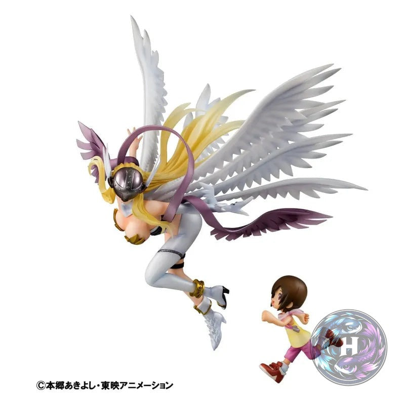 Digimon Adventure Figurine Angewomon Hikari Yagami Precious Gem Series