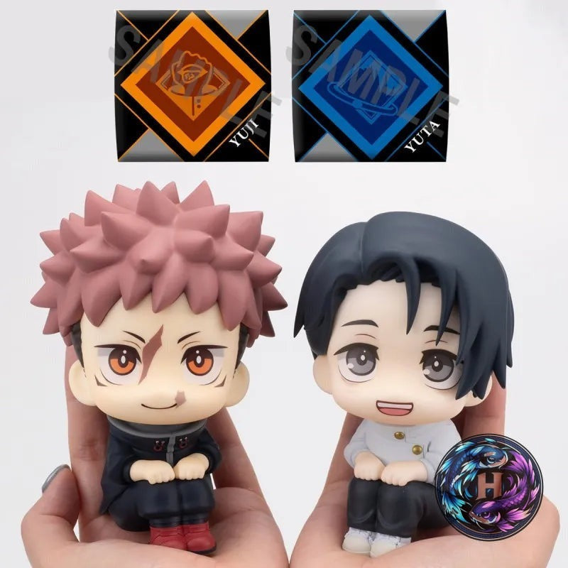 Jujutsu Kaisen Pack Figurines Yuji Itadori Yuta Okkotsu Ver2 Look Up With Gift