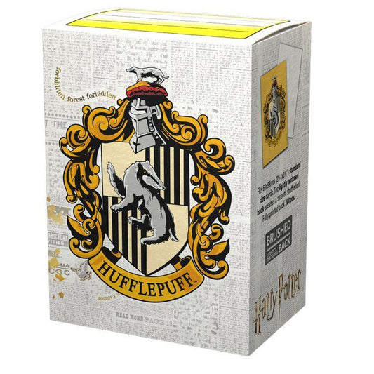 Dragon Shield - 100 protège-cartes Standard Art Wizarding World Harry Potter - Hufflepuff