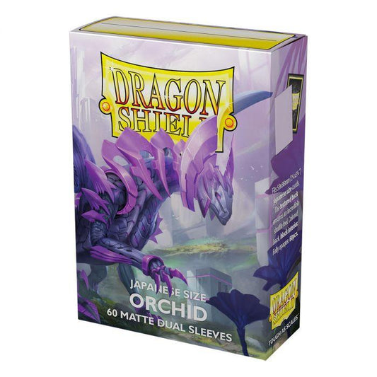 Dragon Shield - 60 protège-cartes Mini Dual Mat - Orchid