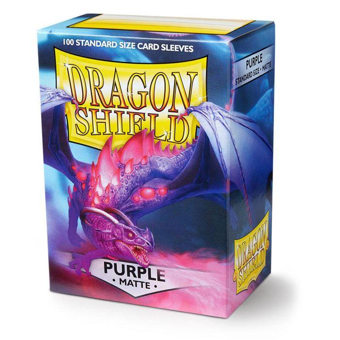 Dragon Shield - 100 protège-cartes standard Mat - Violet