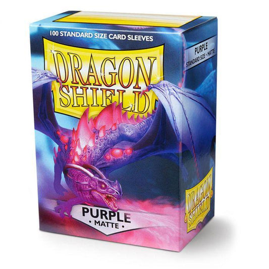 Dragon Shield - 100 protège-cartes standard Mat - Violet
