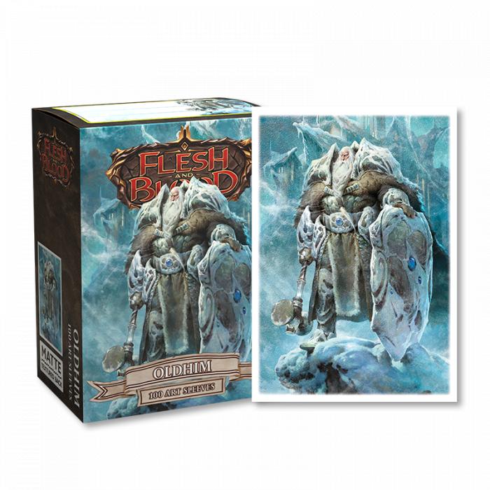 Dragon Shield - 100 protège-cartes Standard Art - Flesh and Blood