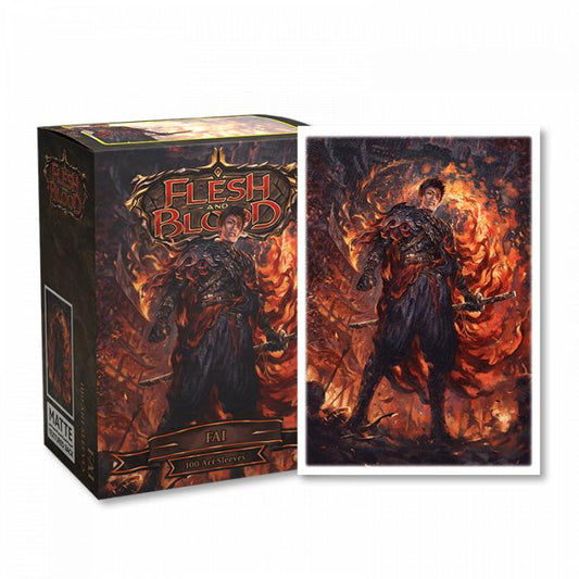 Dragon Shield - 100 protège-cartes Standard Art - Flesh and Blood "Fai"