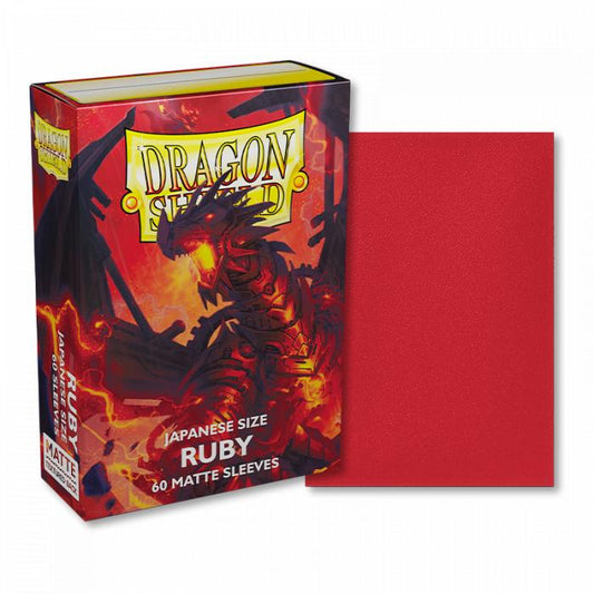 Dragon Shield - 60 Protège-cartes Mini Mat - Ruby