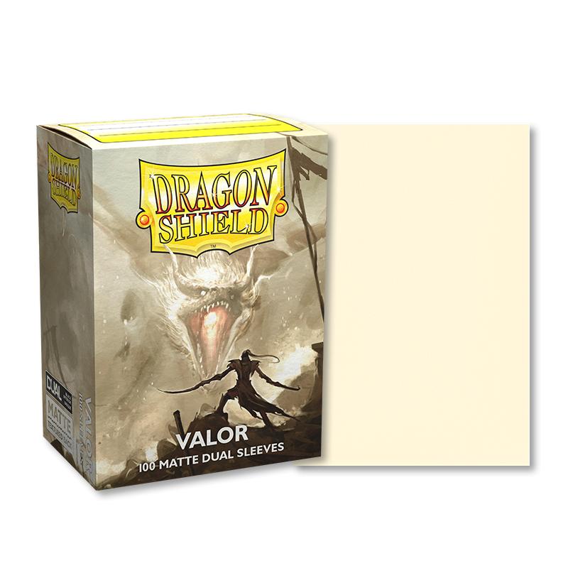 Dragon Shield - 100 protège-cartes standard Dual Mat - Valor