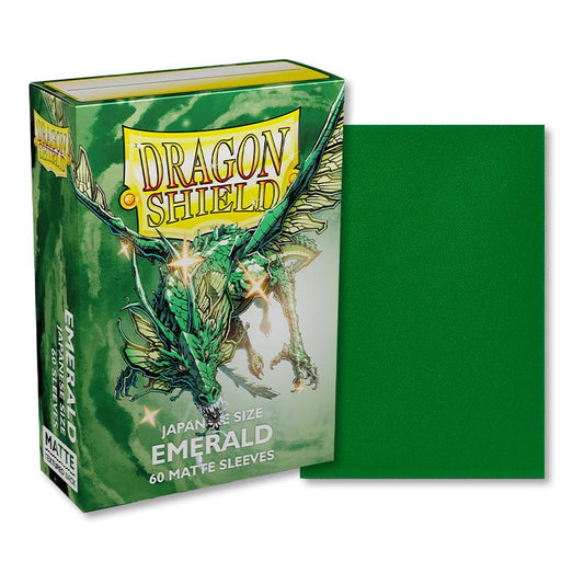 Dragon Shield - 60 protège-cartes Mini Mat - Emeraude