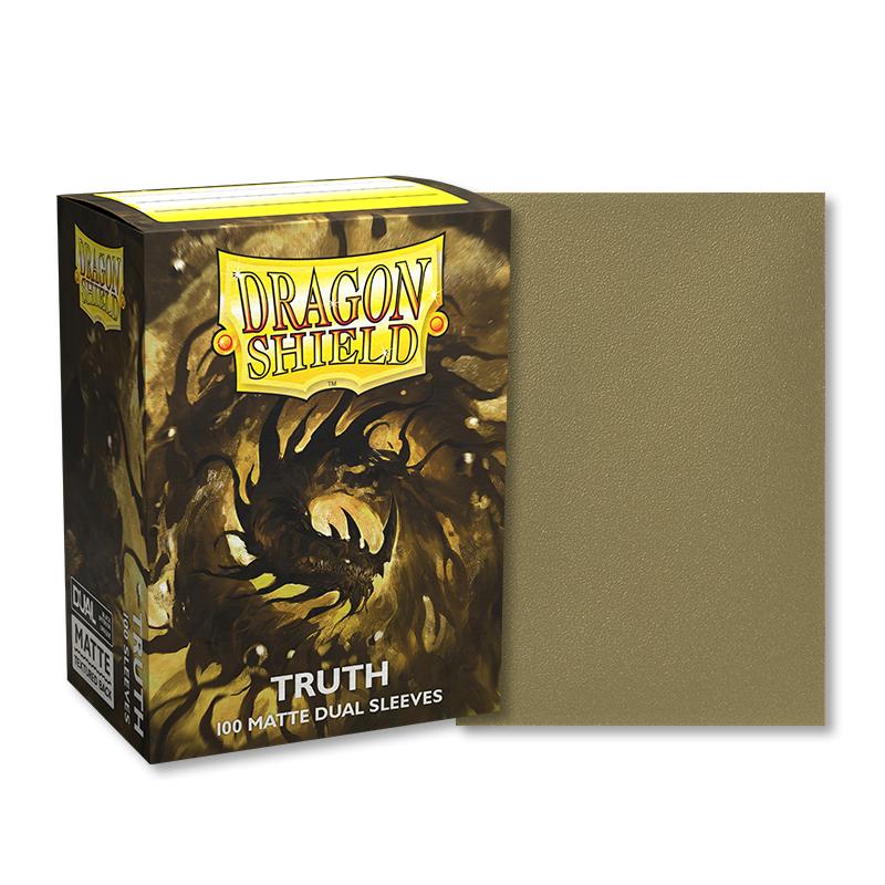 Dragon Shield - 100 protège-cartes standard Dual Mat - Truth