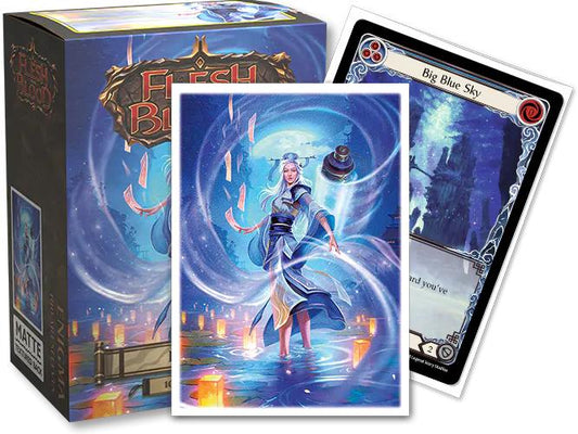 Dragon Shield - 100 protège-cartes Standard Art - Flesh and Blood : Enigma