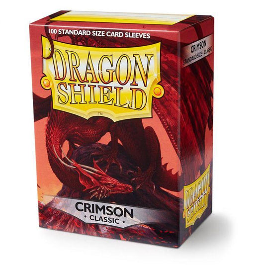 Dragon Shield - 100 protège-cartes standard - Crimson