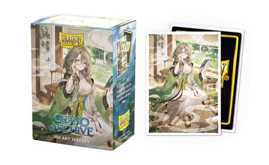 Dragon Shield - 100 protège-cartes Standard Art - Grand Archive : Kongming, Wayward Maven