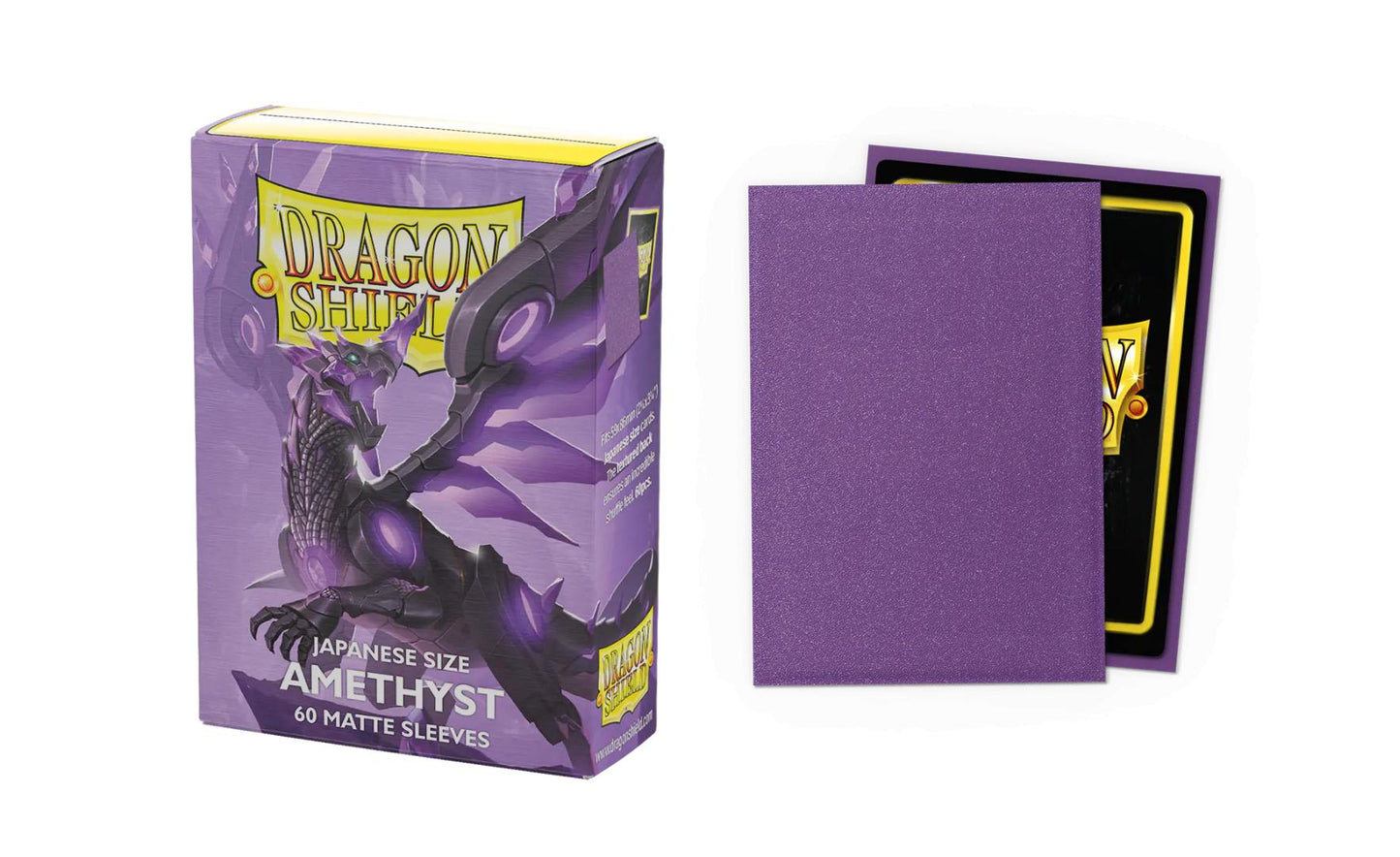 Dragon Shield - 60 protège-cartes Mini Mat - Amethyst