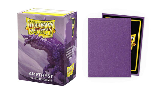 Dragon Shield - 100 protège-cartes standard Mat Sparkle serie - Amethyst