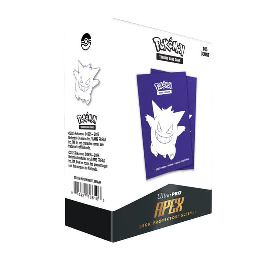Ultra Pro - 105 protège-cartes standard APEX Pokémon - Elite Series: Ectoplasma