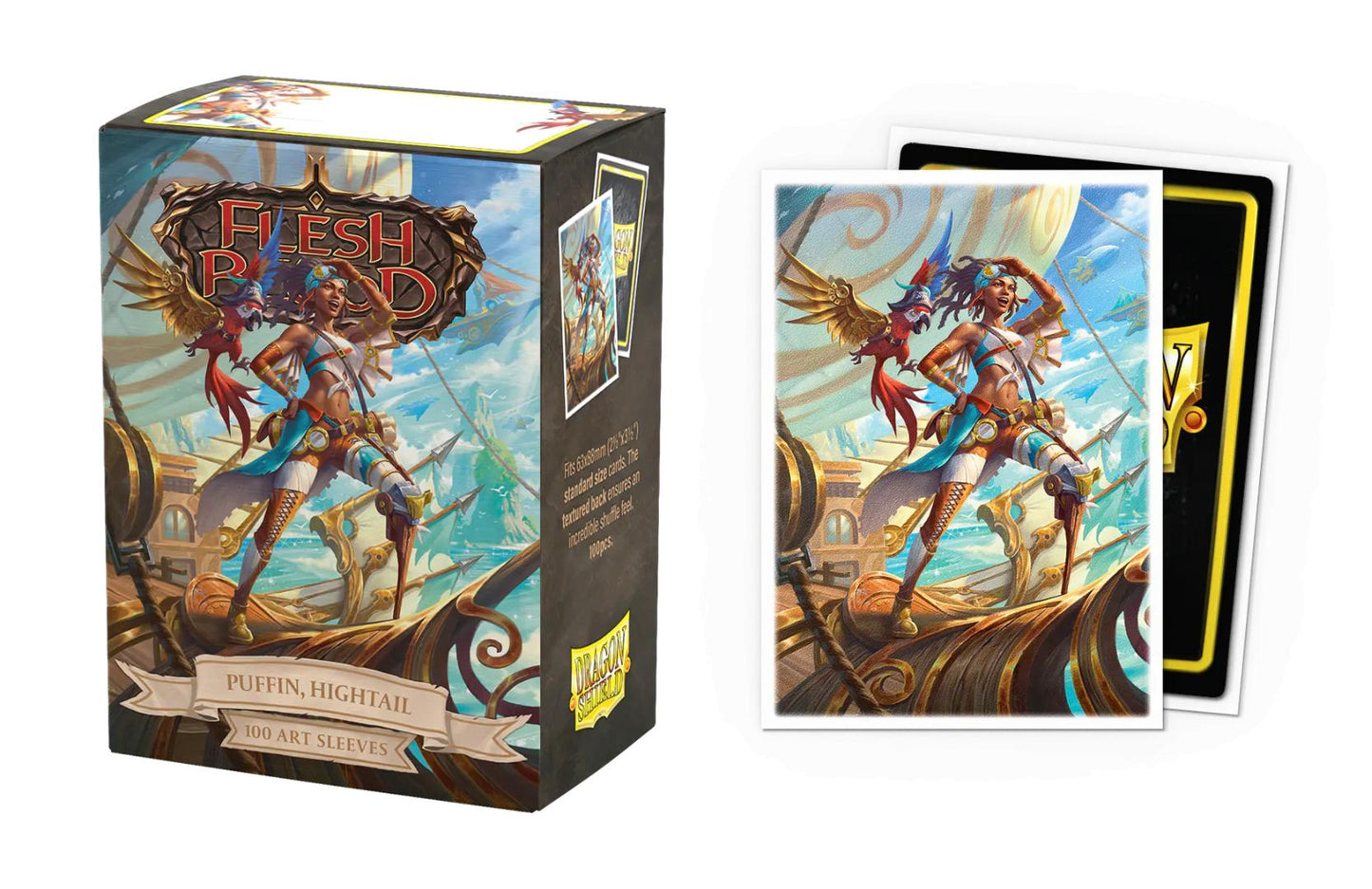 Dragon Shield - 100 protège-cartes Standard Art - FaB : Puffin, Hightail