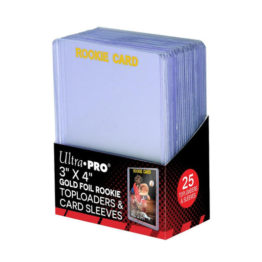 Ultra Pro - 3 X 4 Rookie 35PT Toploader with Penny Sleeves 25ct