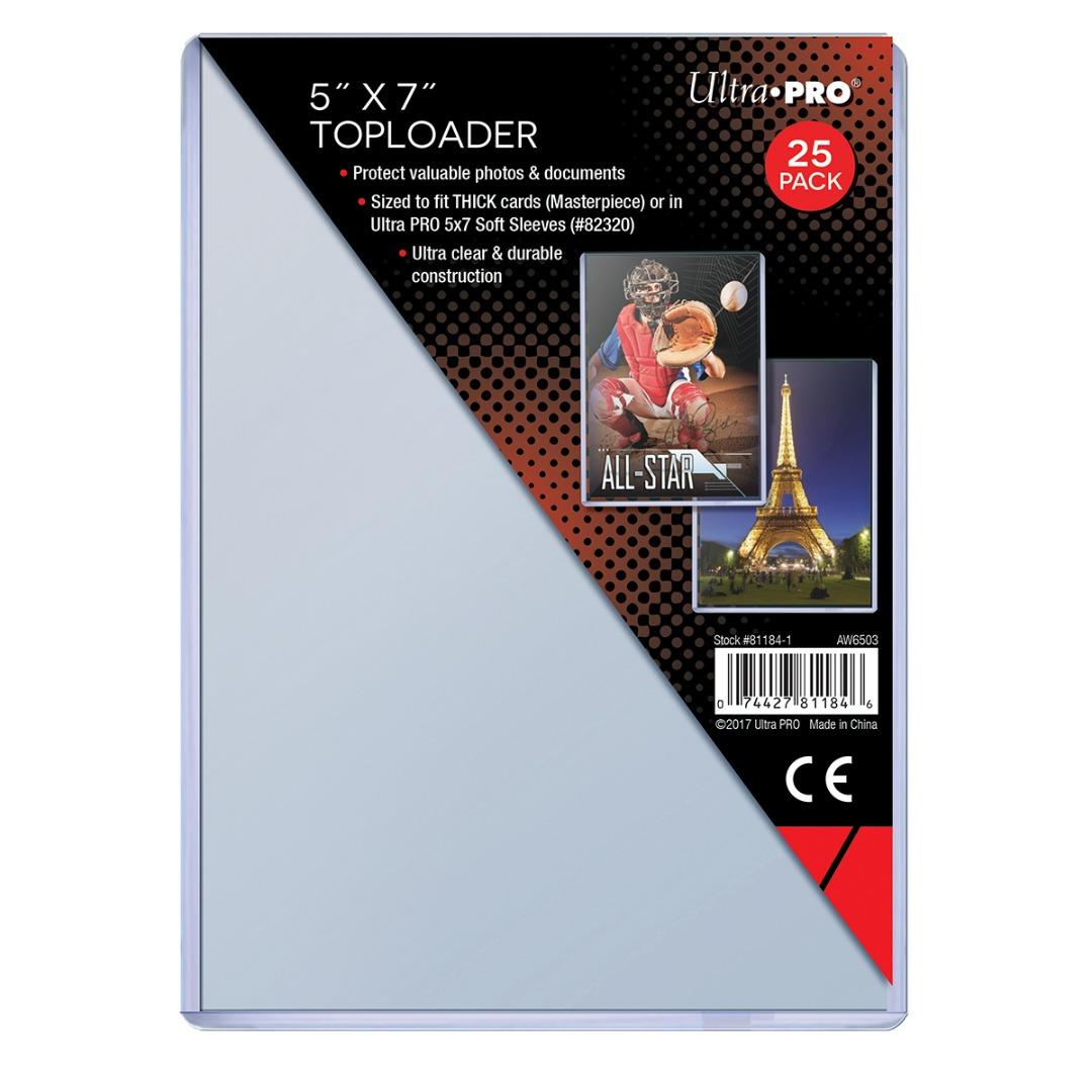 Ultra Pro - 5 X 7 Toploader 25ct