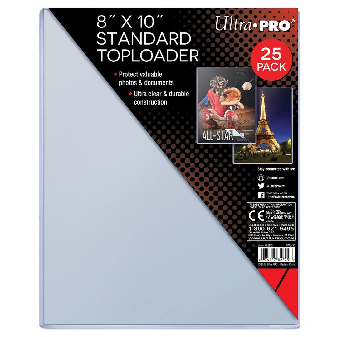 Ultra Pro - 8 x 10 Toploader 25ct