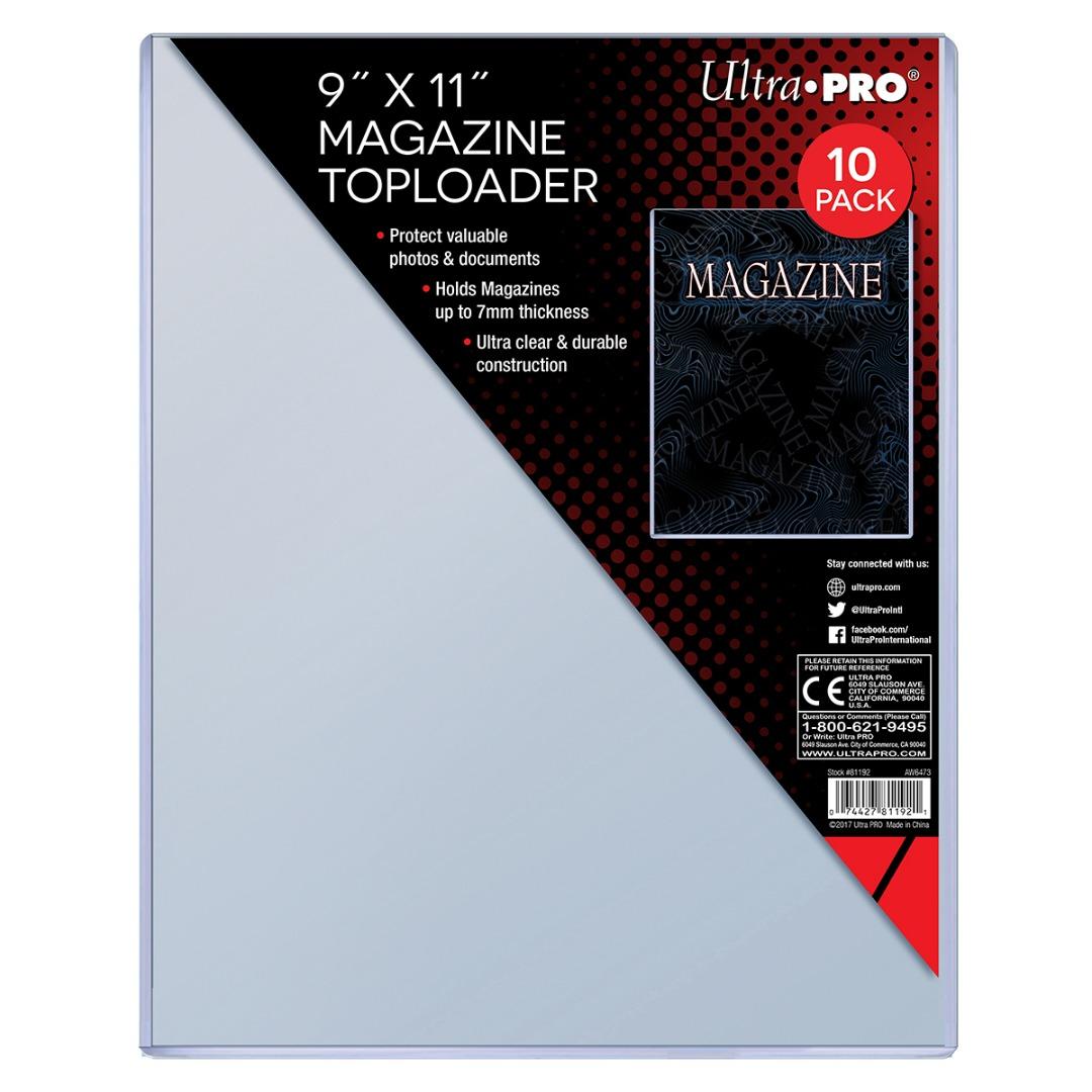 Ultra Pro - 9 X 11 Thick Magazine Toploader 10ct
