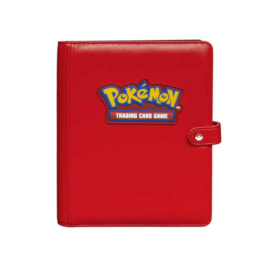 Ultra Pro - Premium Snap Binder Pokemon - Rouge