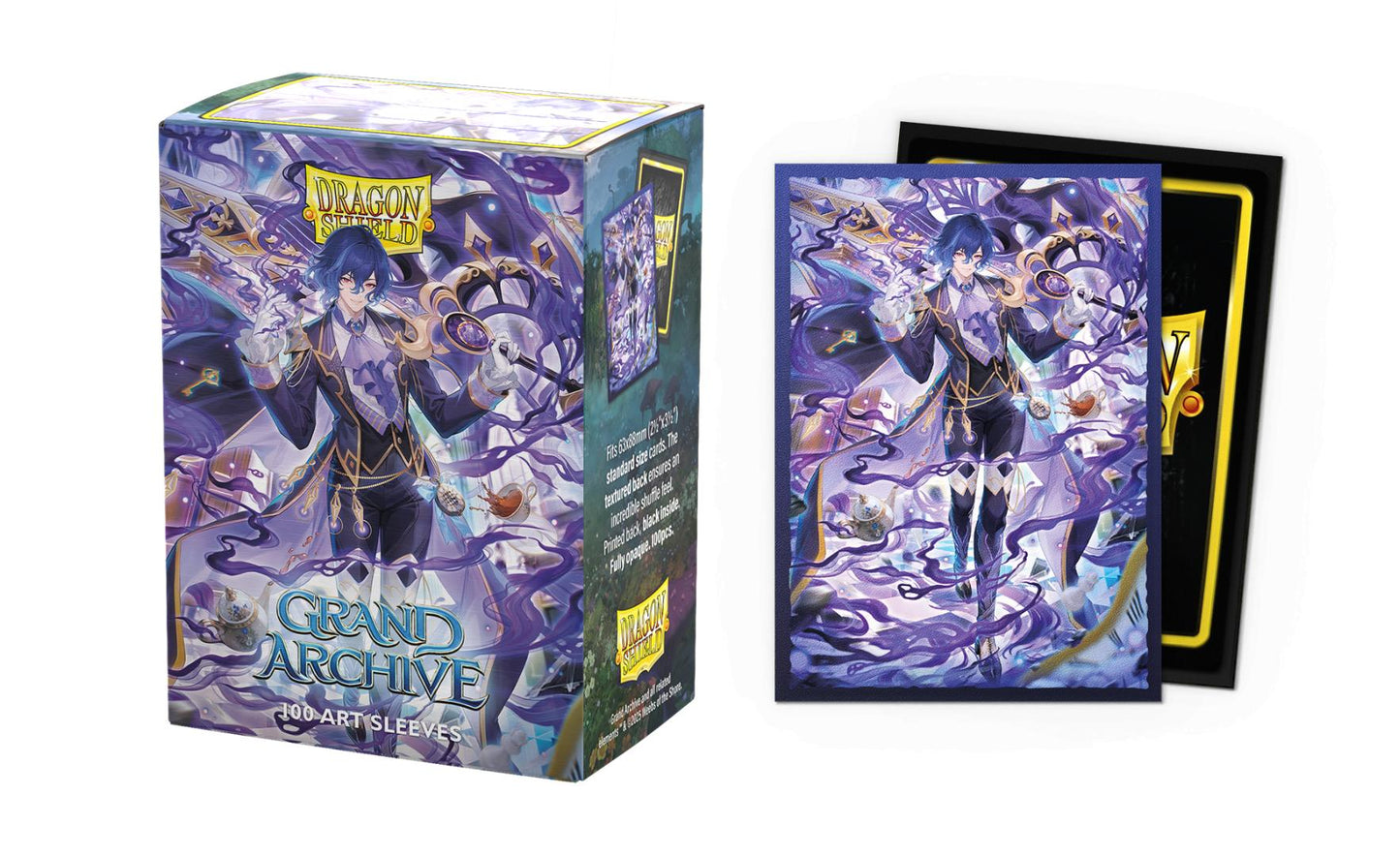 Dragon Shield - 100 protège-cartes Standard Art Dual Mat - Grand Archive : Ciel, Mirage's Grave