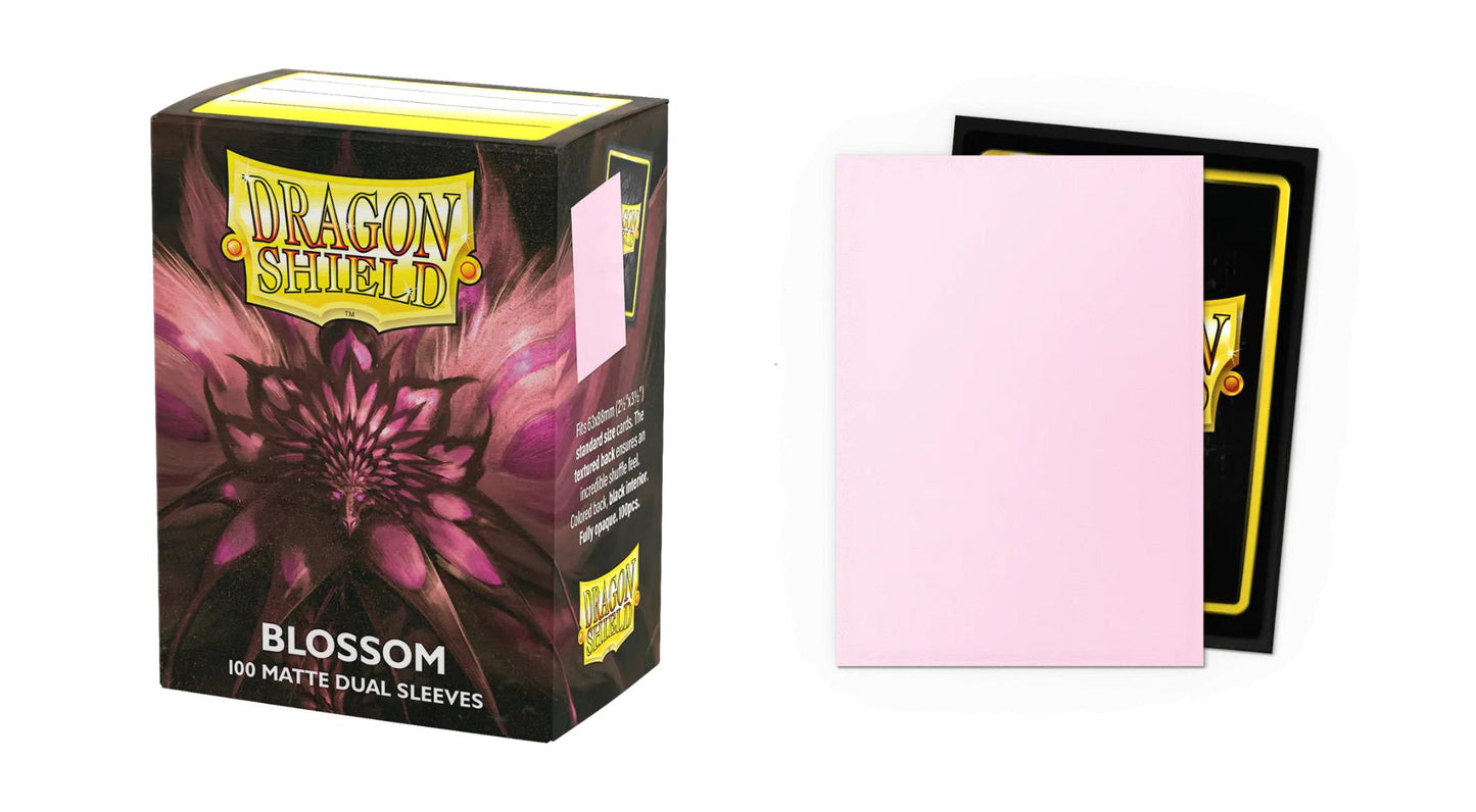 Dragon Shield - 100 protège-cartes standard Dual Mat - Blossom