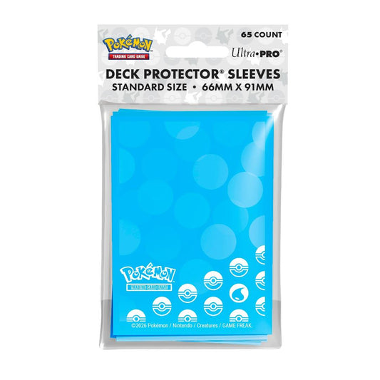 Ultra Pro - 65 protège-cartes standard Pokémon - Énergie Eau