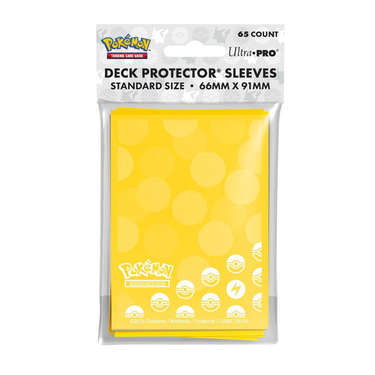 Ultra Pro - 65 protège-cartes standard Pokémon - Énergie Électrique
