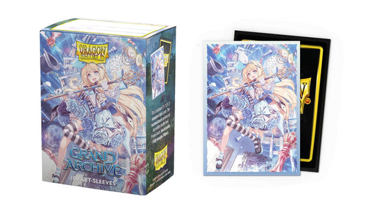 Dragon Shield - 100 protège-cartes Standard Art - Alice, Golden Queen