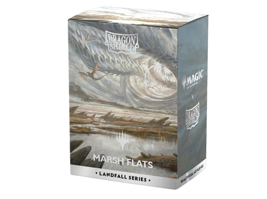 Dragon Shield - 100 protège-cartes Standard Art Landfall Series - Marsh Flats