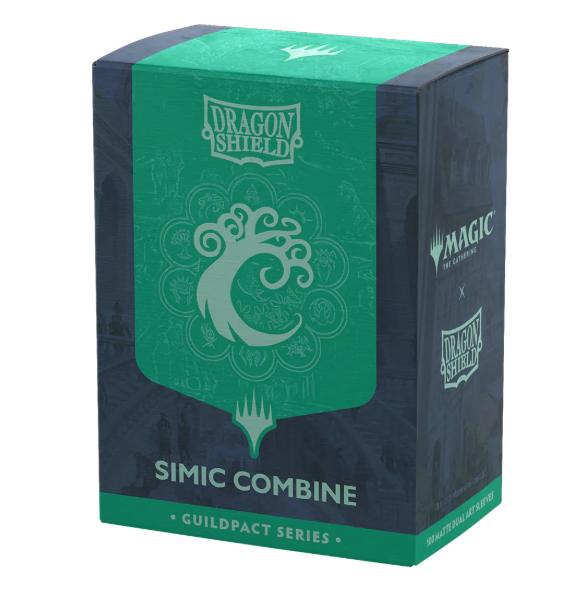 Dragon Shield - 100 protège-cartes Standard Art GuildPact Series : Simic Combine
