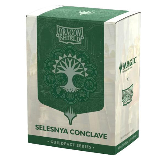 Dragon Shield - 100 protège-cartes Standard Art GuildPact Series : Selesnya Conclave