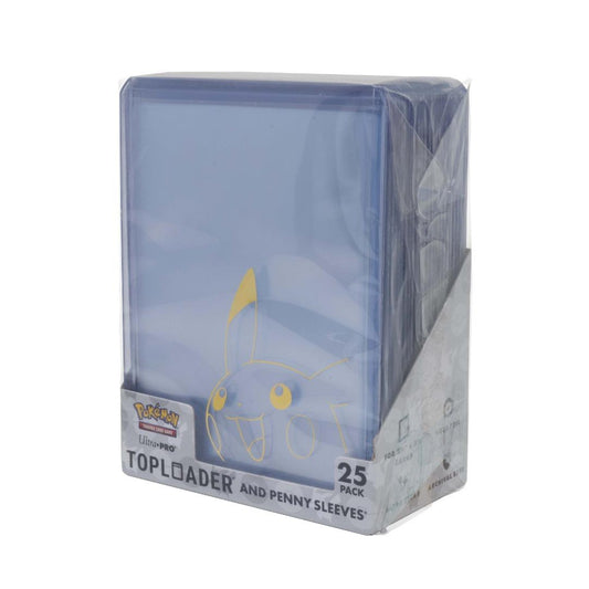 Ultra Pro - Combo Pack Pikachu TOPLOADER et PENNY SLEEVES  pour Pokémon