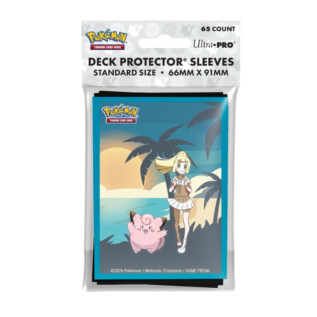Ultra Pro - 65ct Deck Protector Sleeves pour Pokémon - Lilie et Mélofée
