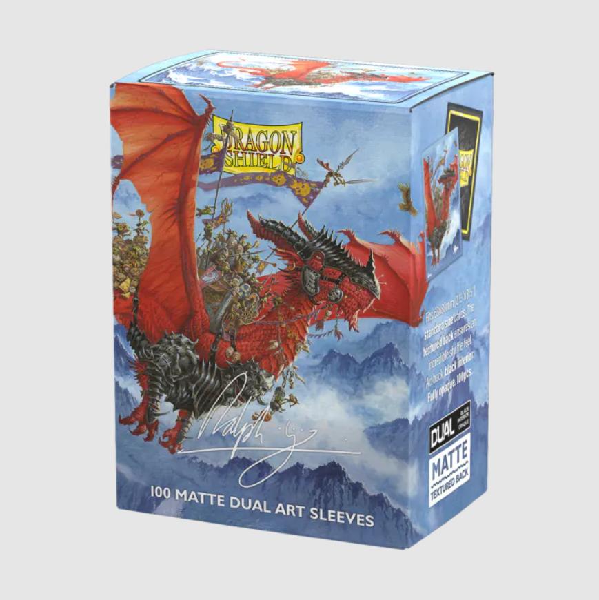 Dragon Shield - 100 protège-cartes standard Dual Mat - Signature Serie - The Raid