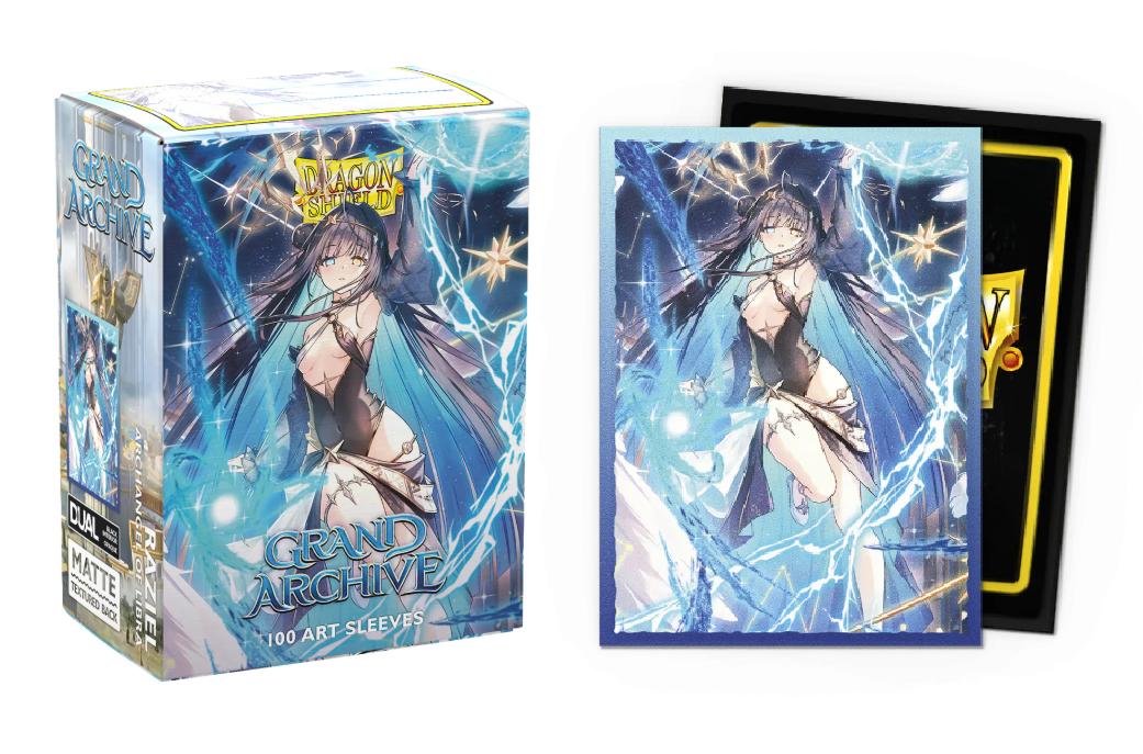 Dragon Shield - 100 protège-cartes Standard Art - Grand Archive : Raziel, Archangel of Libra