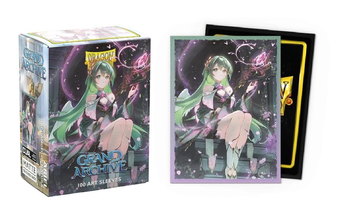 Dragon Shield - 100 protège-cartes Standard Art - Grand Archive : Ariel, Archangel of Natura