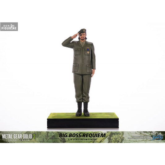 3 Snake Eater Figurine Big Boss Requiem
