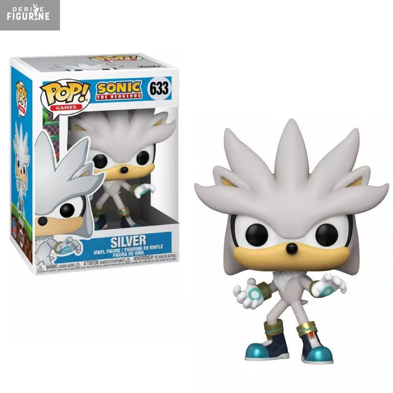 30Th Figurine Silver the Hedgehog Pop