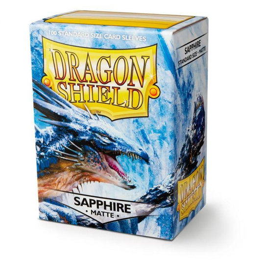 Dragon Shield - 100 protège-cartes standard Mat - Sapphire