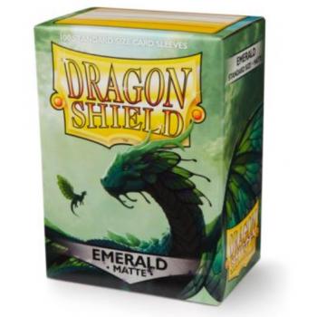 Dragon Shield - 100 protège-cartes standard Mat - Emeraude