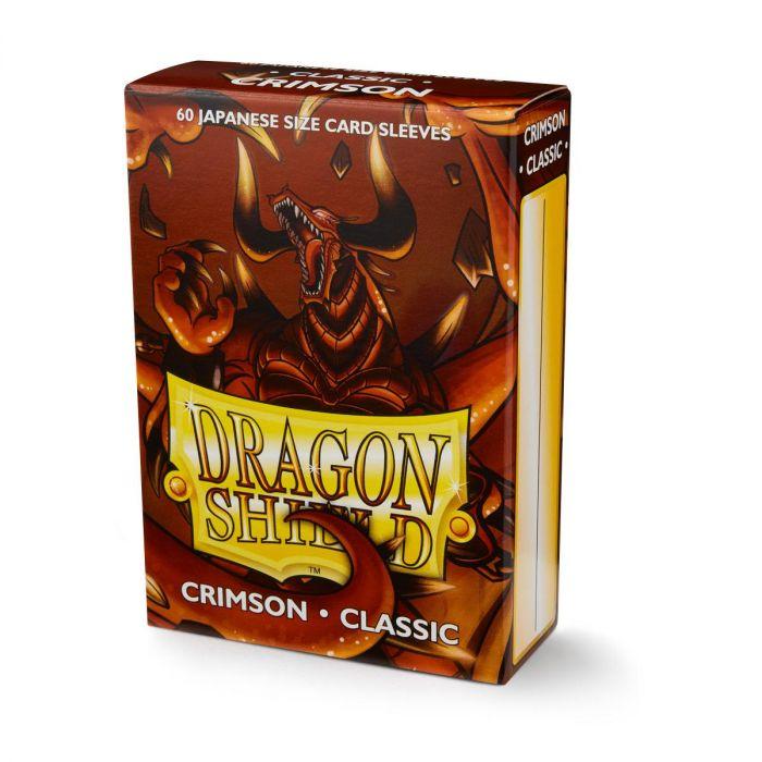 Dragon Shield - 60 protège-cartes Mini : Crimson