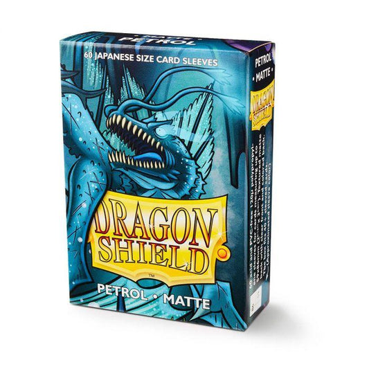 Dragon Shield - 60 protège-cartes Mini : Petrol Mat