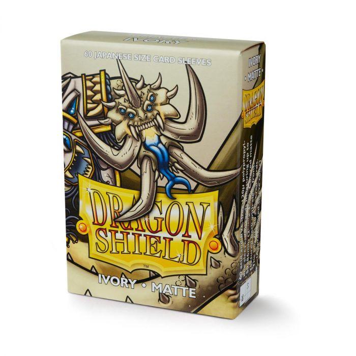 Dragon Shield - 60 protège-cartes Mini : Ivoire Mat