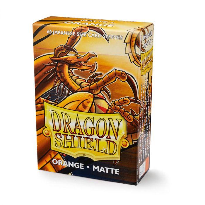 Dragon Shield - 60 protège-cartes Mini : Orange Mat