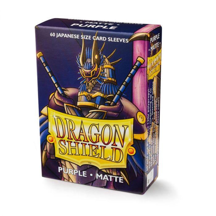 Dragon Shield - 60 protège-cartes Mini : Violet Mat