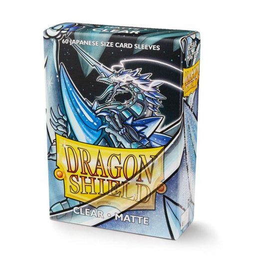 Dragon Shield - 60 protège-cartes Mini : Transparent Mat