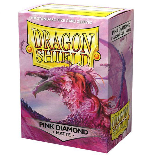 Dragon Shield - 100 protège-cartes standard Mat - Pink Diamond