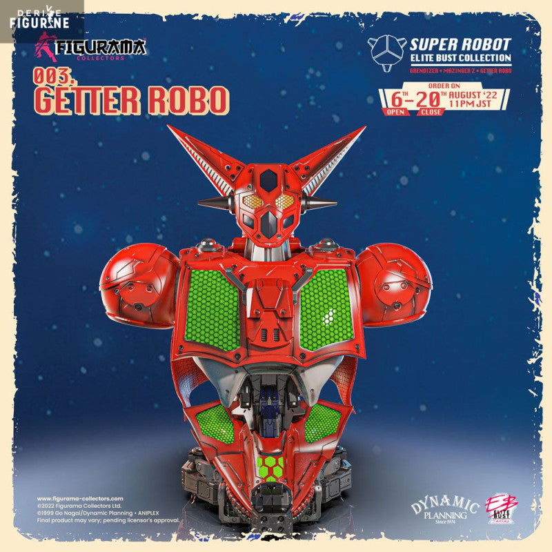 Buste Getter Robo Super Robot Elite